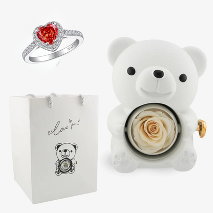 Zestaw z Misiem Lovetique/ Pierścień Obietnicy