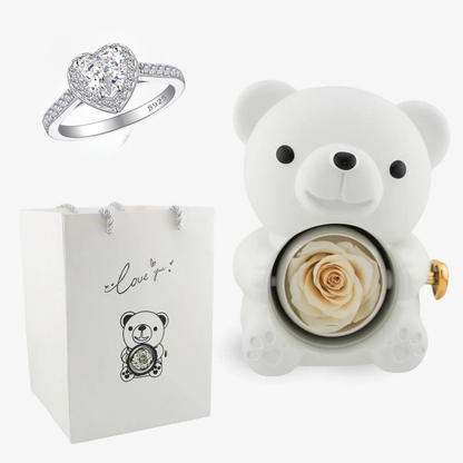 Zestaw z Misiem Lovetique/ Pierścień Obietnicy