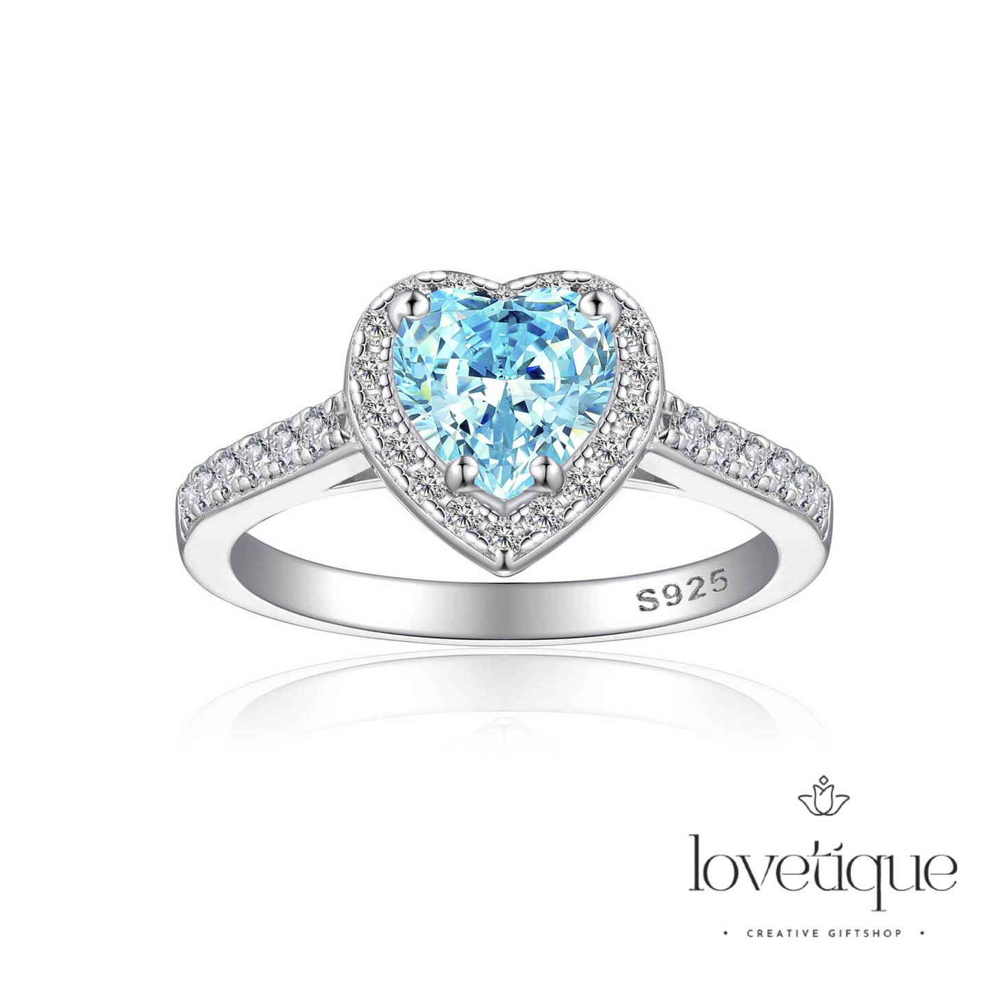 Lovetique Czerwona Wieczna Róża/ Pierścień Obietnicy